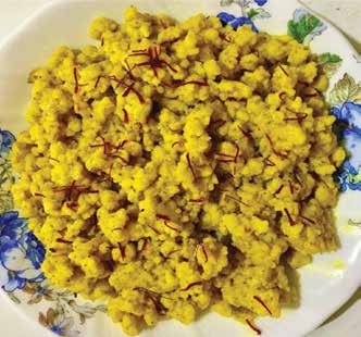 Halwa Baiza Murgh